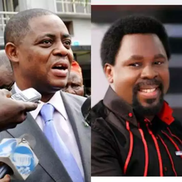 Fani Kayode Visits Prophet TB Joshua | Read What He Later Said About The Man Of God